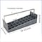 American Built Pro Nipple Caddy, 2 in Nipples  Polyethylene, 27 pc Capacity T1020 P1 - alternate 4